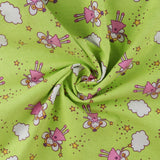 Flanellette imprimée - LILLY - 018 - Vert