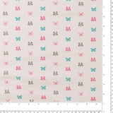 Flanellette imprimée - LILLY - 021 - Blanc