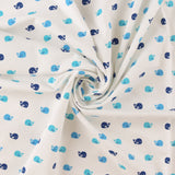 Flanellette imprimée - LILLY - 023 - Blanc