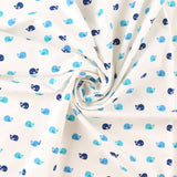 Flanellette imprimée - LILLY - 023 - Blanc