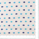 Flanellette imprimée - LILLY - 023 - Blanc