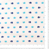 Flanellette imprimée - LILLY - 023 - Blanc