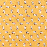 Printed Flannelette - LILLY - 024 - Yellow
