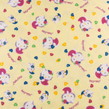 Flanellette imprimée - LILLY - 033 - Rose