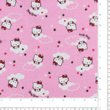 Flanellette imprimée - LILLY - 035 - Rose