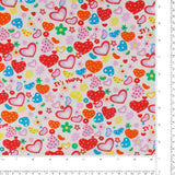 Printed Flannelette - LILLY - 038 - Multicolor