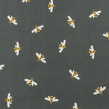 Printed Cotton - JAMBALAYA - 003 - Charcoal