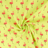 Printed Cotton - JAMBALAYA - 004 - Lime