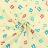 Printed Cotton - JAMBALAYA - 007 - Offwhite