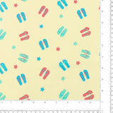 Printed Cotton - JAMBALAYA - 007 - Offwhite