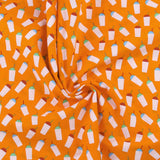 Printed Cotton - JAMBALAYA - 011 - Orange