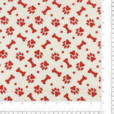 Printed Cotton - JAMBALAYA - 019 - Cream