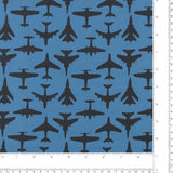 Printed Cotton - JAMBALAYA - 024 - Blue