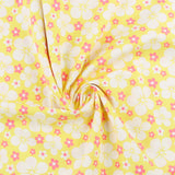 Printed Cotton - JAMBALAYA - 027 - Bright Yellow