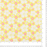 Printed Cotton - JAMBALAYA - 027 - Bright Yellow