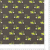 Printed Cotton - JAMBALAYA - 034 - Charcoal