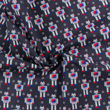 Printed Cotton - JAMBALAYA - 035 - Navy