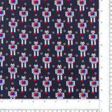 Printed Cotton - JAMBALAYA - 035 - Navy