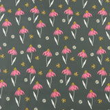 Printed Cotton - JAMBALAYA - 036 - Charcoal