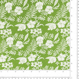 Printed Cotton - JAMBALAYA - 041 - Green