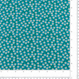 Printed Cotton - JAMBALAYA - 043 - Turquoise