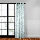 Grommet curtain panel - ANDRA - Teal