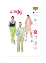 Burda Pattern - 5761 Misses' Cargo Trouser Pants