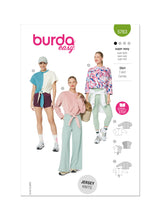 Burda Pattern - 5763 Misses' T-Shirts