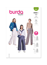 Burda Pattern - 5801 Misses' Trouser Pants