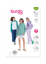 Patron Burda 5828  Chandail pour femme