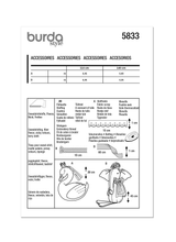 Burda Pattern - 5833 Stuffed Animals