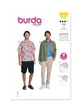 Burda Pattern - 5842 Men's Shirt