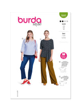 Burda Pattern - 5843 Misses' Shirt
