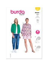 Burda Pattern - 5847 Misses' Blouse