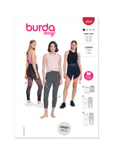 Burda Pattern - 5850 Misses' Leggings
