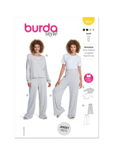Burda Pattern - 5853 Misses' Homewear