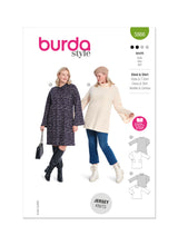 Burda Pattern - 5866 Misses' Dress & Top
