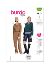 Burda Pattern - 5871 Misses' Jumpsuit & Top