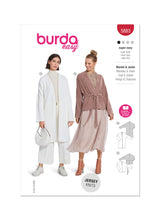 Burda Pattern - 5883 Misses' Jacket & Coat