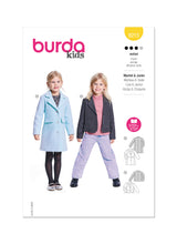 Burda Pattern - 9215 Children's Coats