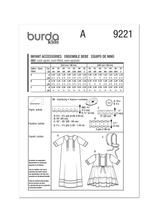 Burda Pattern - 9221 Babies Special Occasion