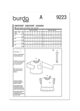 Burda Pattern - 9223 Children's Top