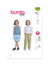 Burda Pattern - 9224 Children's Pants
