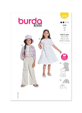 Burda Pattern - 9225 Children's Jacket & Dress