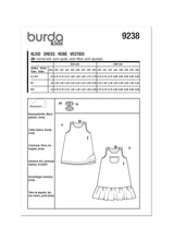 Burda Pattern - 9238 Children's Dress