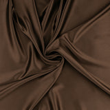 Satin Mat Extensible - CLICHY - Chocolat