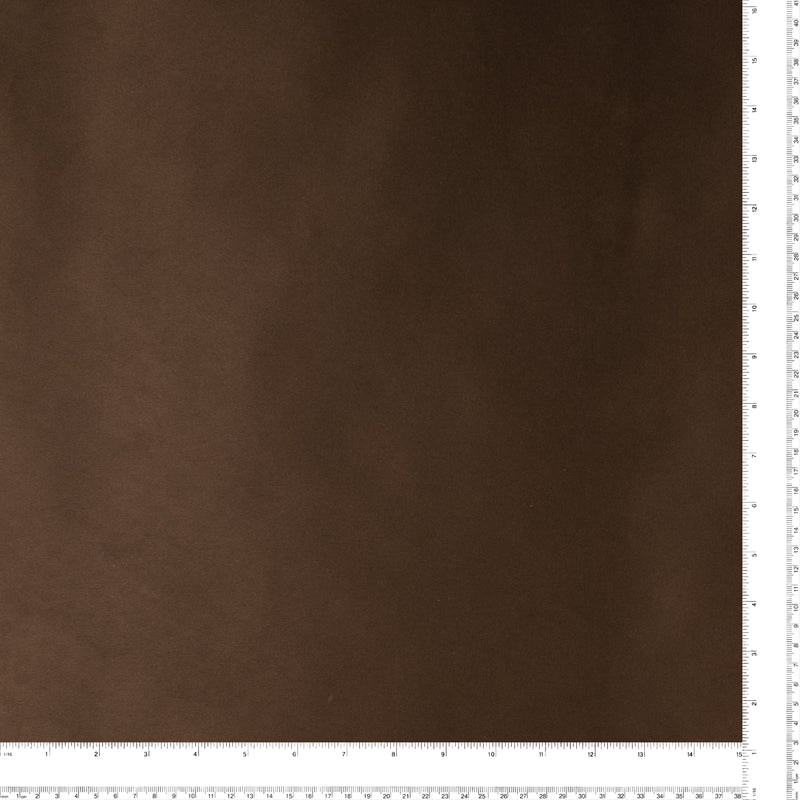 Satin Mat Extensible - CLICHY - Chocolat