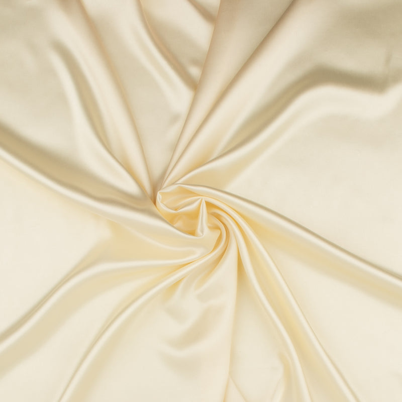 Stretch Matte Satin - CLICHY - Ivory