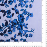 Embroidered Mesh With Sequins - BRIGITTE - 022 - Electric Blue