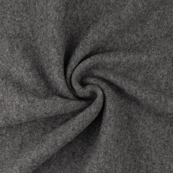 Boiled wool - Grey